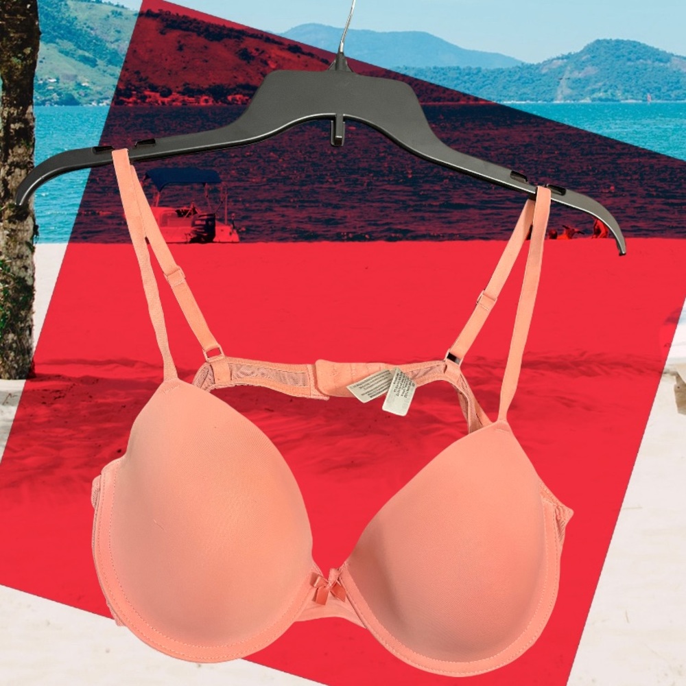 Coral Bra NWOT